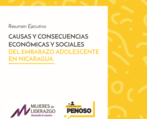 Causas y consecuencias económicas y sociales del embarazo adolescente en  Nicaragua - FEDERACIÓN RED NICASALUD